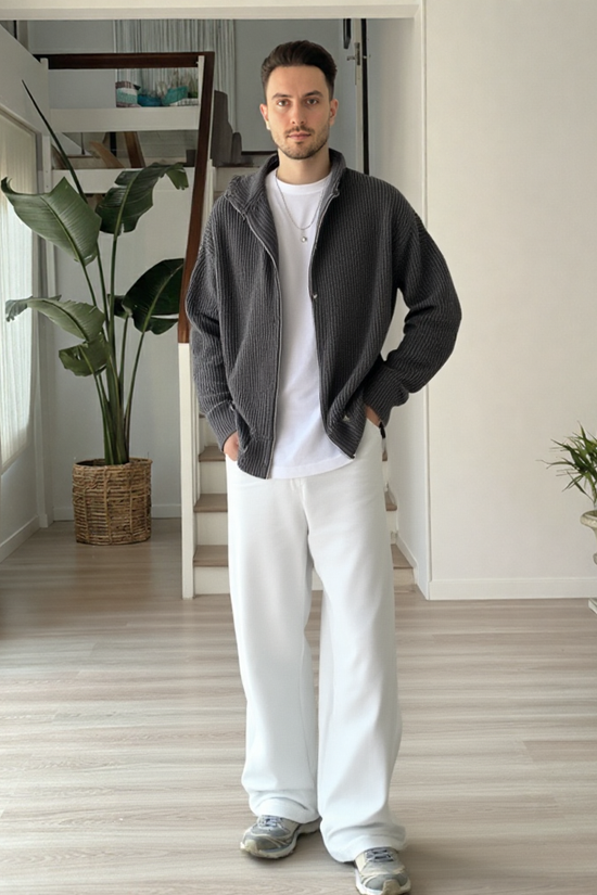 Urban Knit Zip Jacket