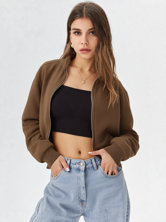 Unisex Zip Fleece Jacket