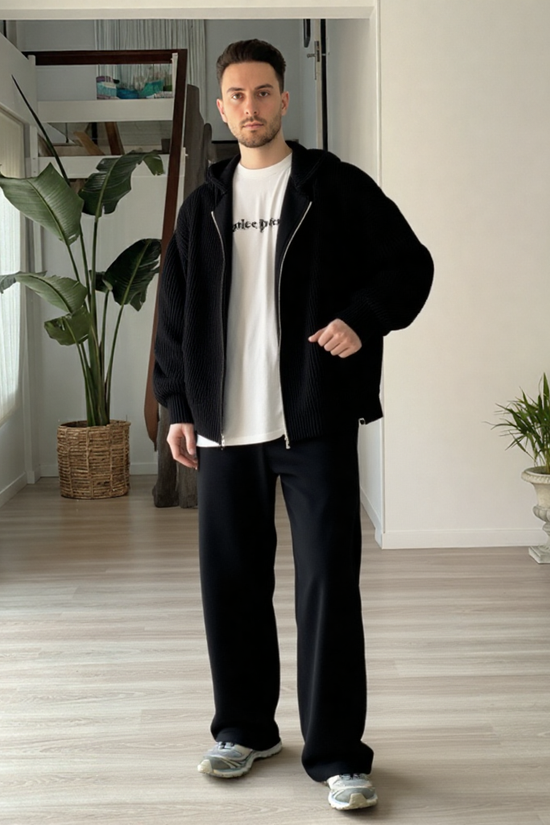 Urban Knit Zip Jacket