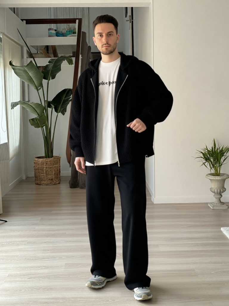 Urban Knit Zip Jacket