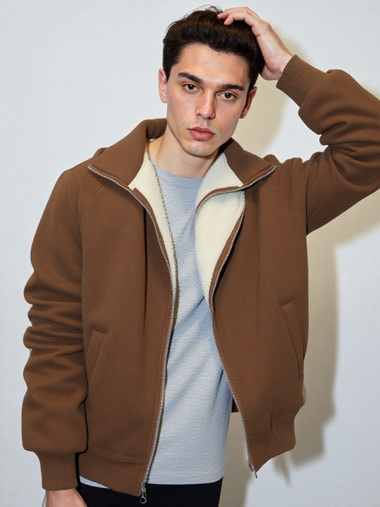 Unisex Zip Fleece Jacket