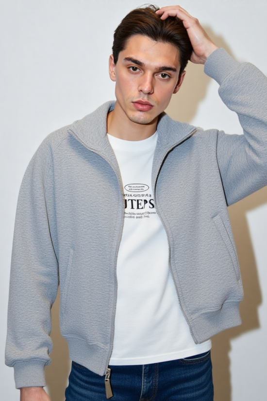 Unisex Zip Fleece Jacket