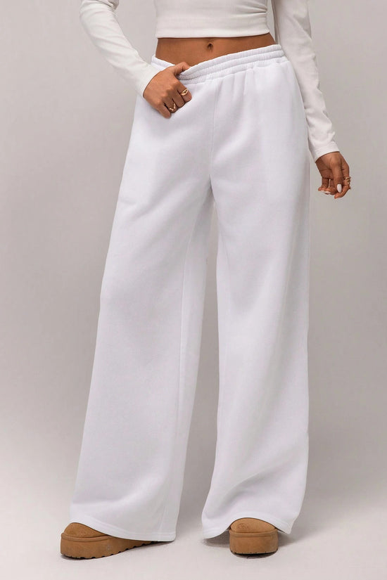 Relaxed Fit Soft Knit Pants