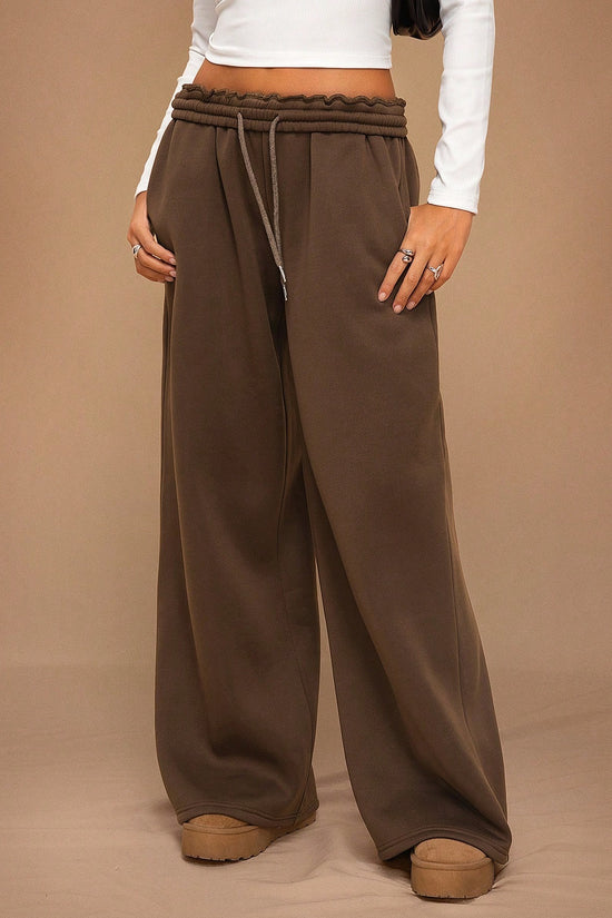 Relaxed Fit Soft Knit Pants